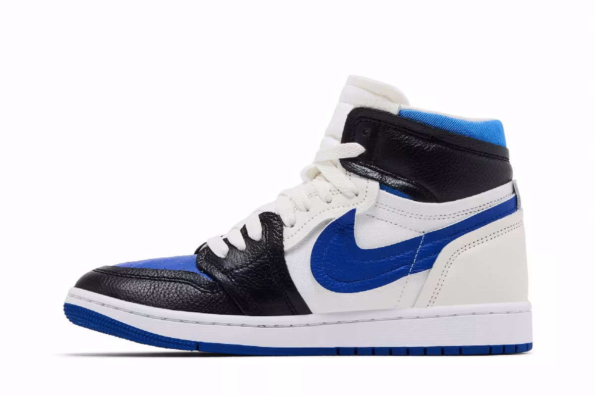 Women's Air Jordan 1 High Method of Make Royal Toe, view 4