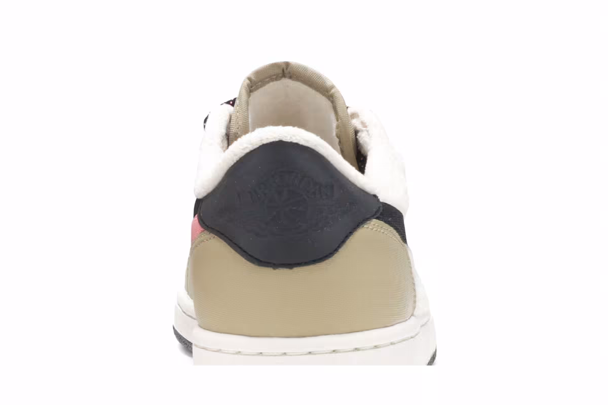 Women's Air Jordan 1 Low Fleece Parachute Beige, view 8