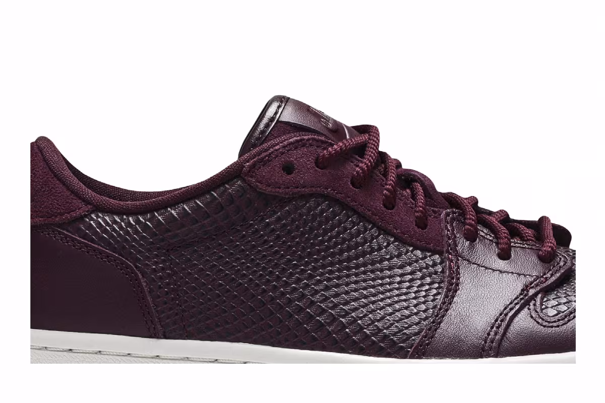 Women's Air Jordan 1 Low NS Bordeaux, view 3