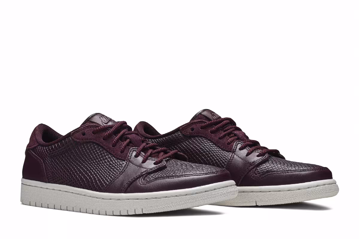 Women's Air Jordan 1 Low NS Bordeaux, view 9