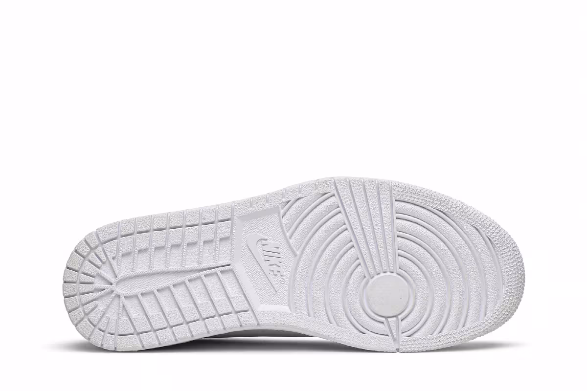 Women's Air Jordan 1 Low NS Triple White, view 5