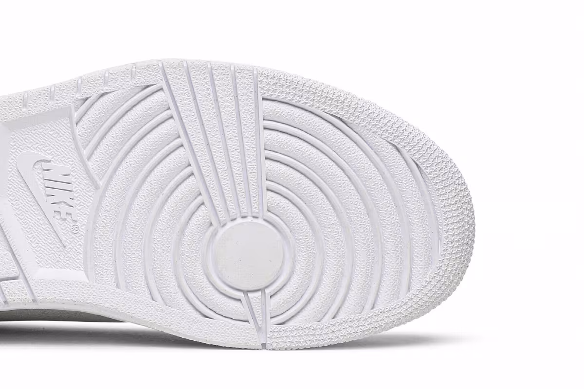 Women's Air Jordan 1 Low NS Triple White, view 6