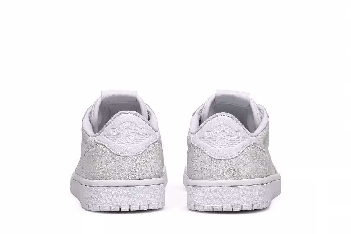 Women's Air Jordan 1 Low NS Triple White, view 7