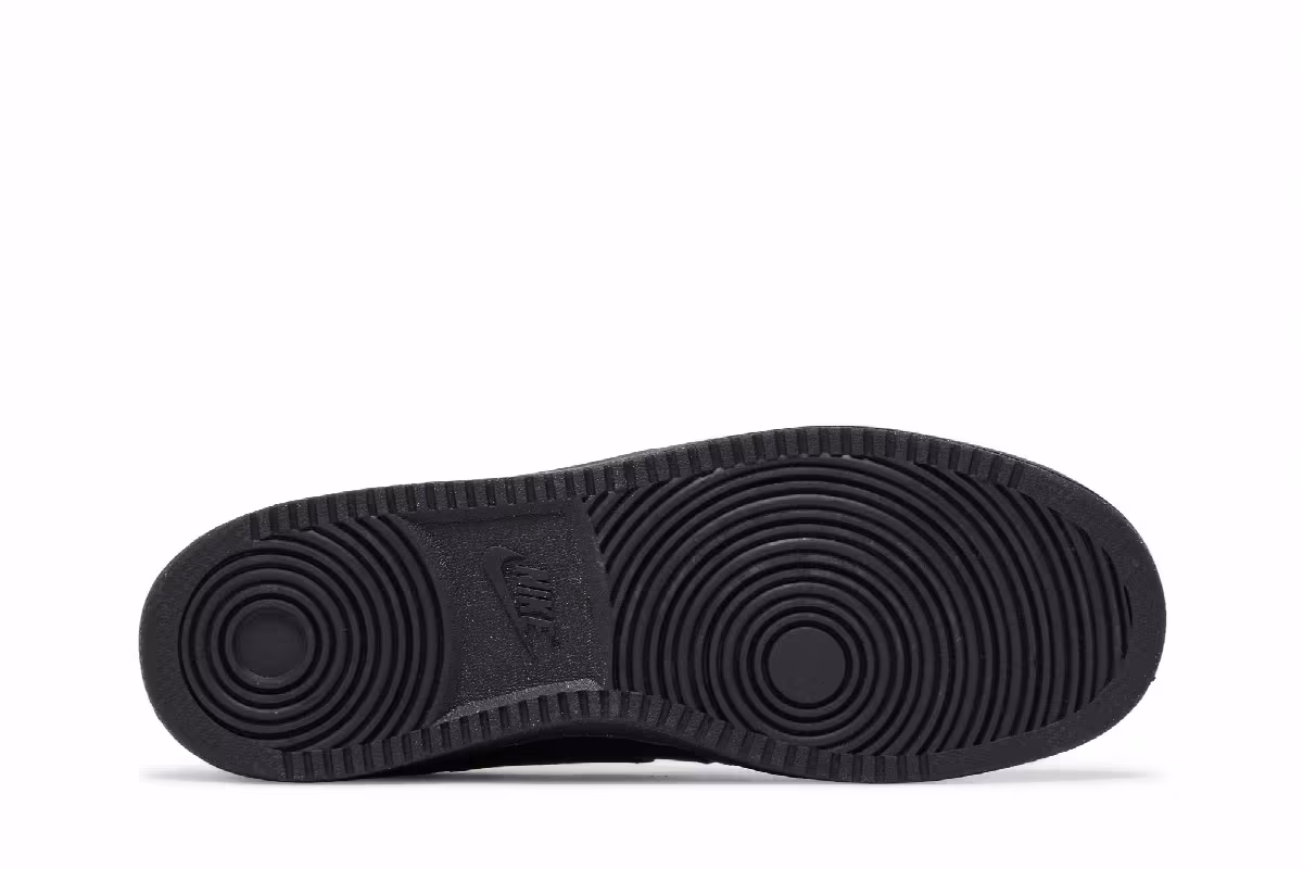 Nike Court Vision Low Next Nature Triple Black, view 5