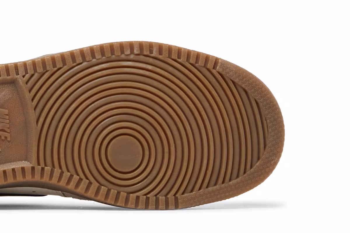 Nike Court Vision Low White Black Gum, view 6
