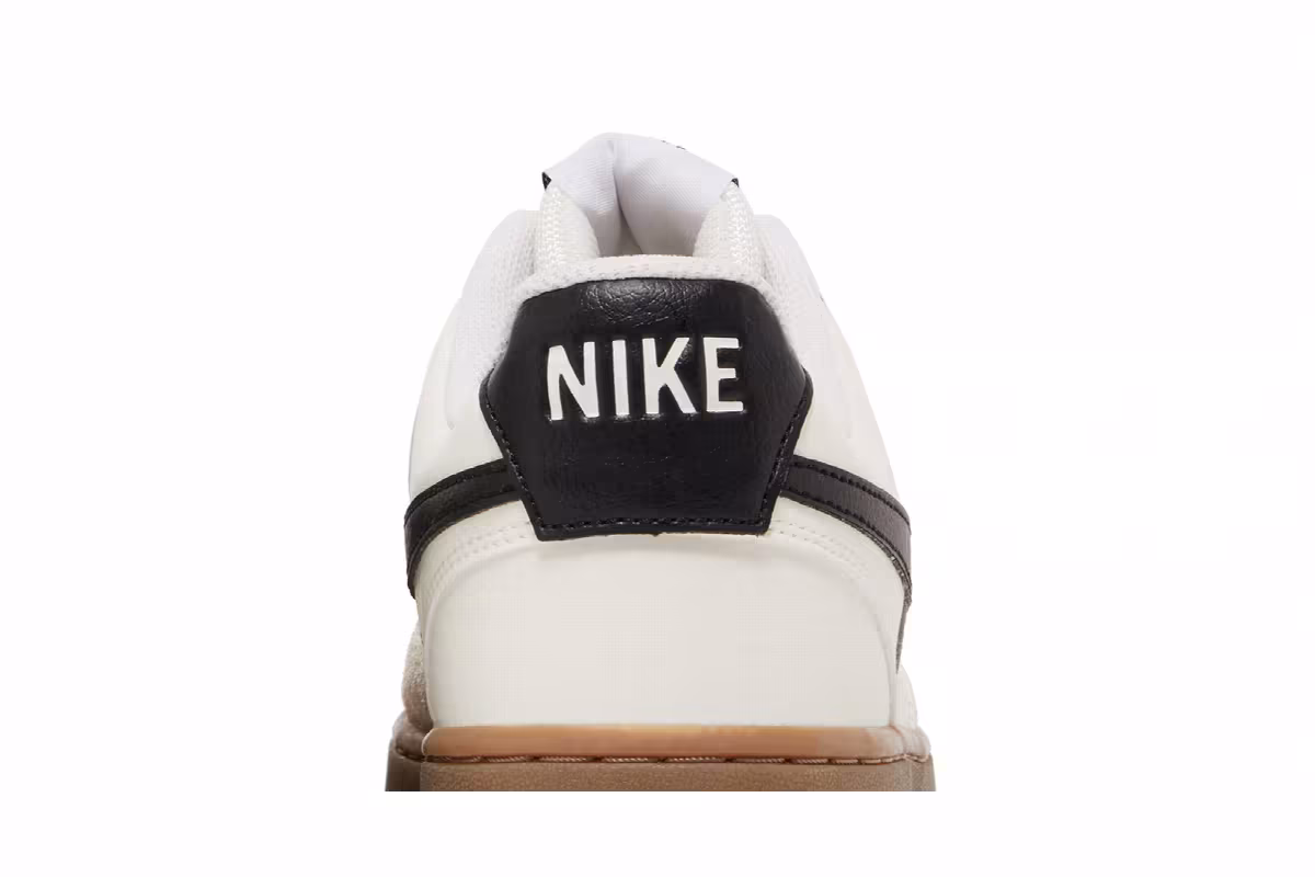 Nike Court Vision Low White Black Gum, view 8