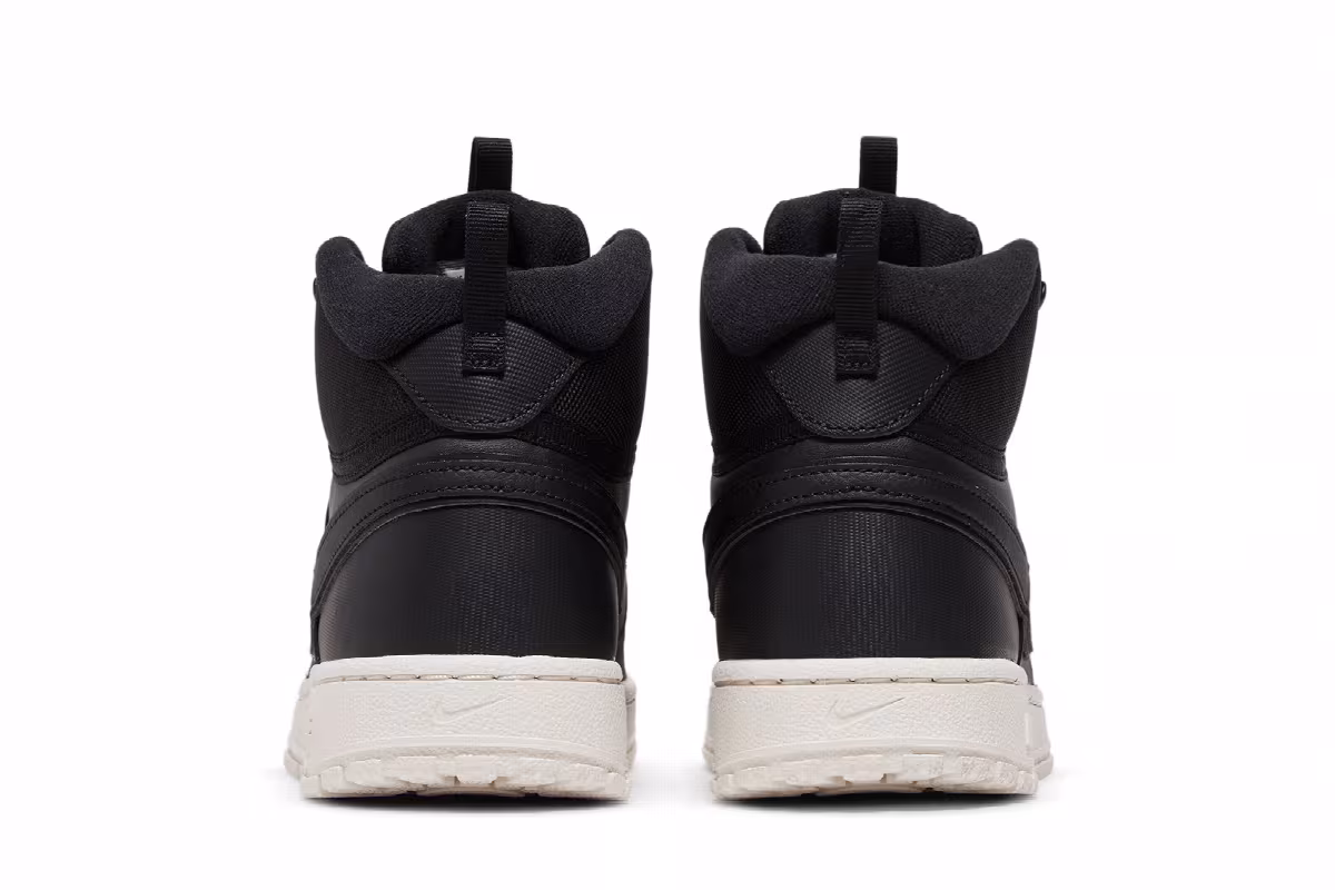 Nike Court Vision Mid Winter Black Phantom, view 7