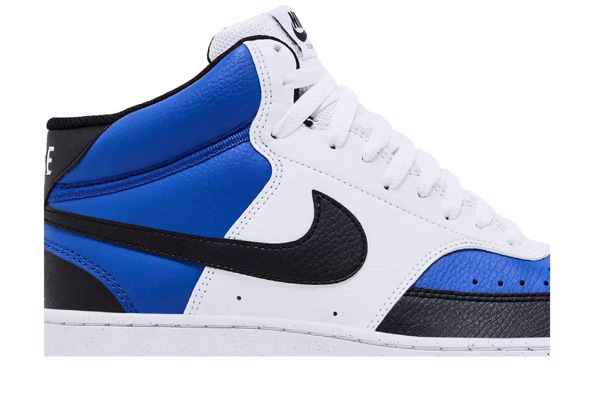 Nike Court Vision Mid Next Nature Game Royal Black, view 3