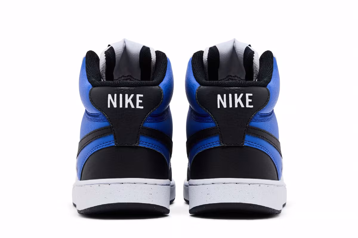 Nike Court Vision Mid Next Nature Game Royal Black, view 7