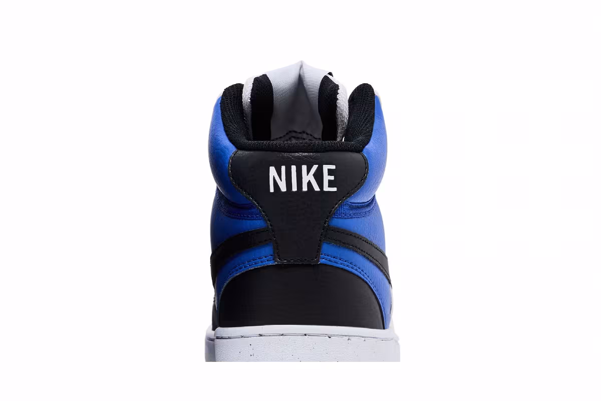 Nike Court Vision Mid Next Nature Game Royal Black, view 8