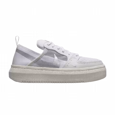 Nike Wmns Court Vision Alta 'White Metallic Silver'