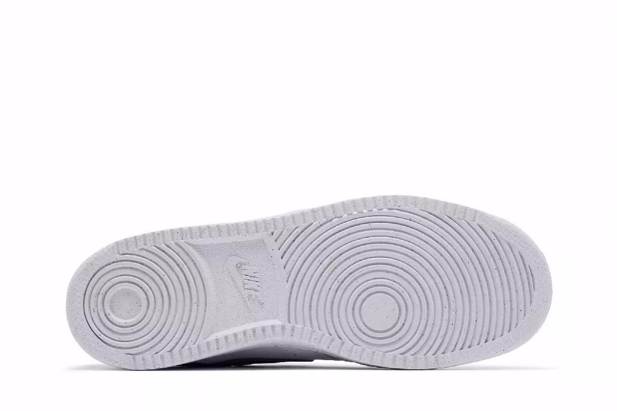 Nike Women's Court Vision Low Next Nature White Metallic Silver, view 5