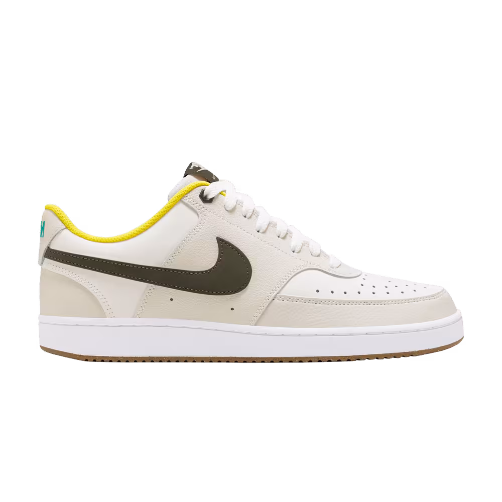 Nike Court Vision Low White Cargo Khaki