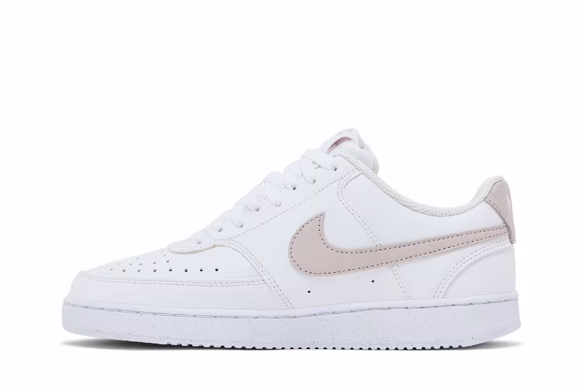 Nike Women's Court Vision Low Next Nature White Platinum Violet, view 4