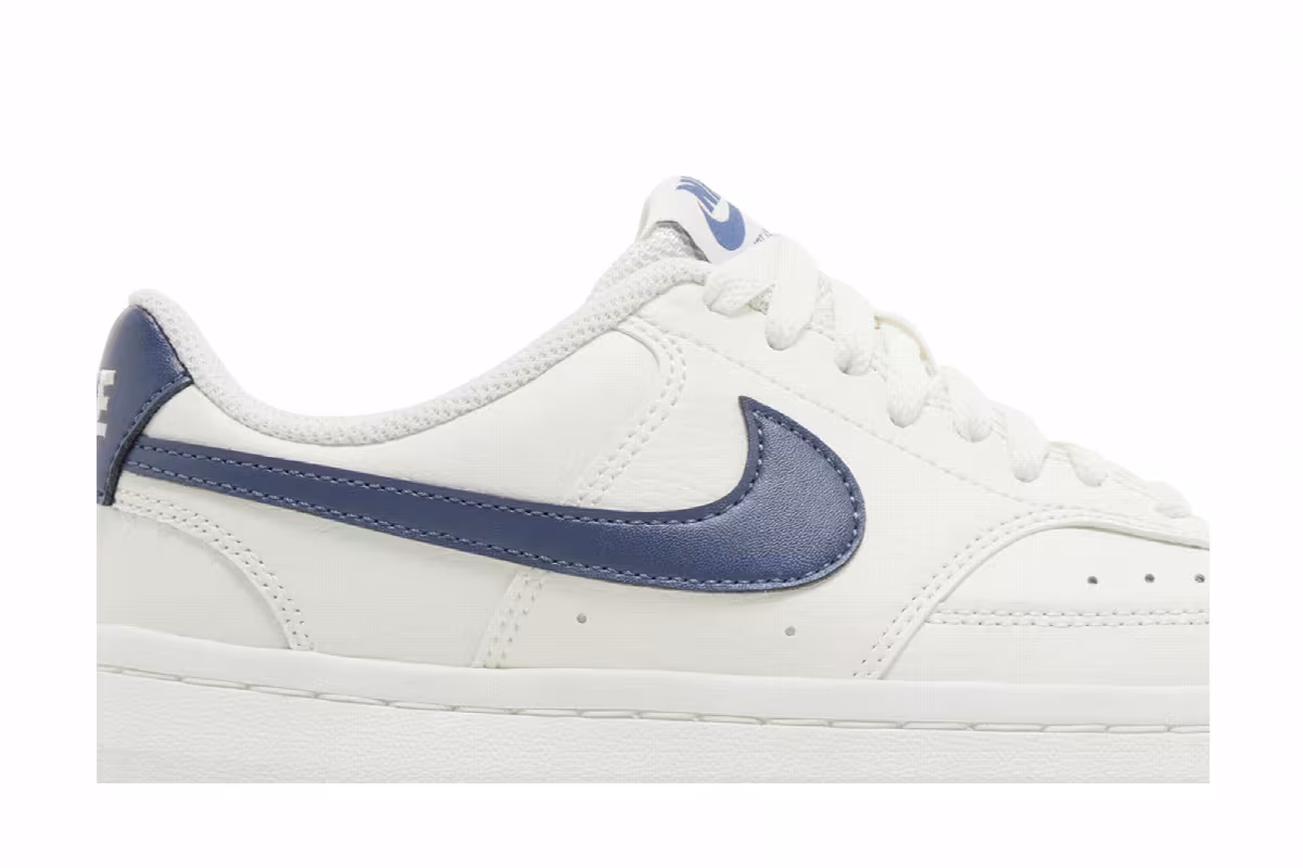 Nike Women's Court Vision Alta Sail Diffused Blue, view 3