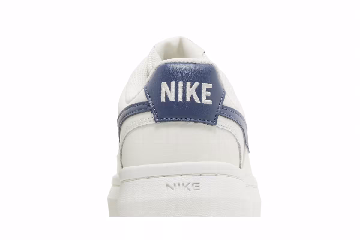 Nike Women's Court Vision Alta Sail Diffused Blue, view 8