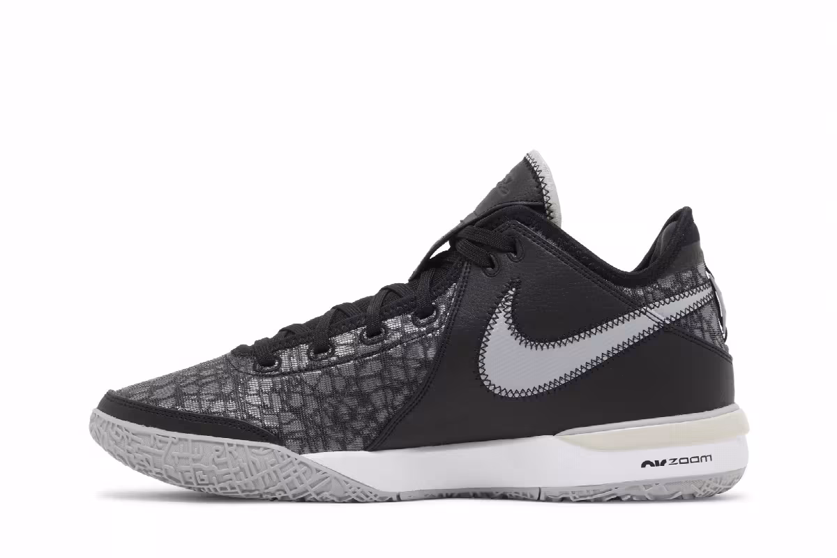 Nike Zoom LeBron NXXT Gen Black Wolf Grey, view 4