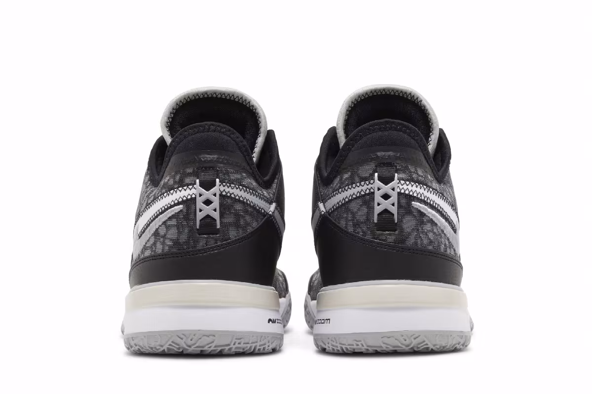 Nike Zoom LeBron NXXT Gen Black Wolf Grey, view 7