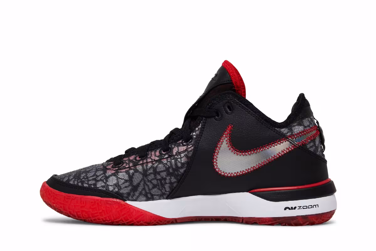 FaZe Clan x Nike Zoom LeBron NXXT Gen Bred, view 4
