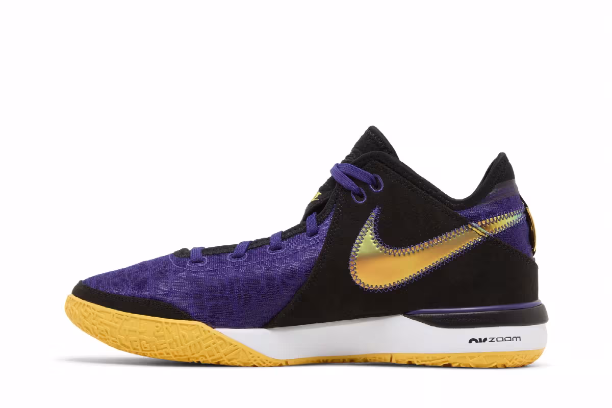 Nike Zoom LeBron NXXT Gen Lakers, view 4