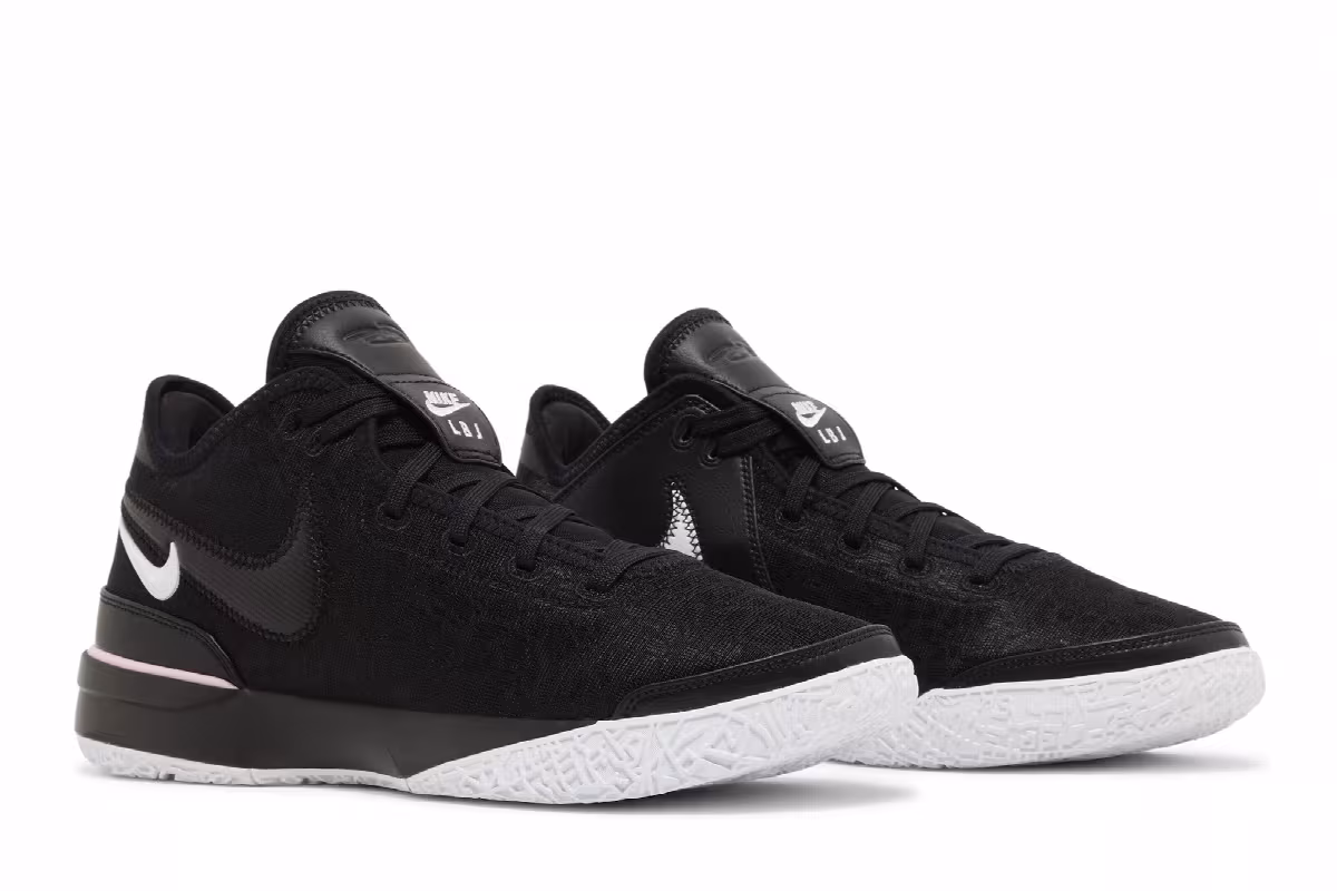 Nike Zoom LeBron NXXT Gen Black Soft Pink, view 9