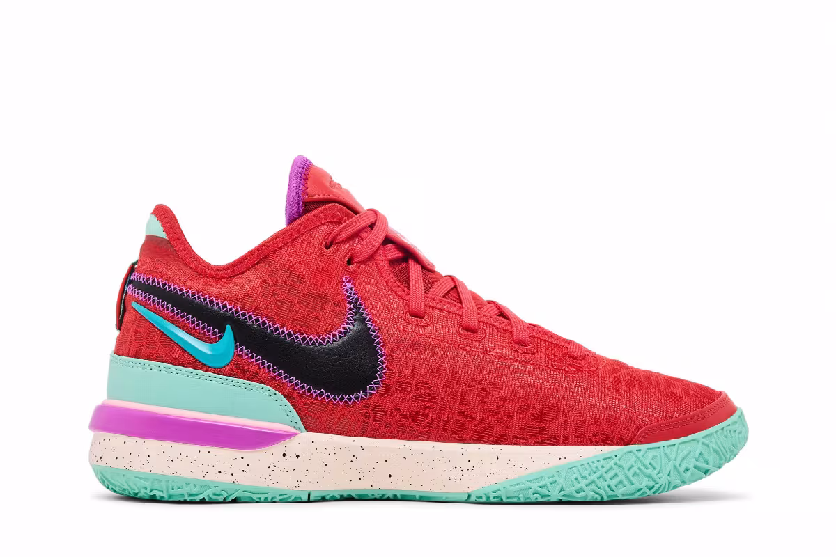 Nike Zoom LeBron NXXT Gen Track Red, view 2