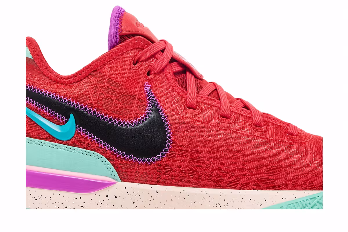 Nike Zoom LeBron NXXT Gen Track Red, view 3
