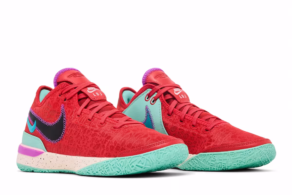 Nike Zoom LeBron NXXT Gen Track Red, view 9