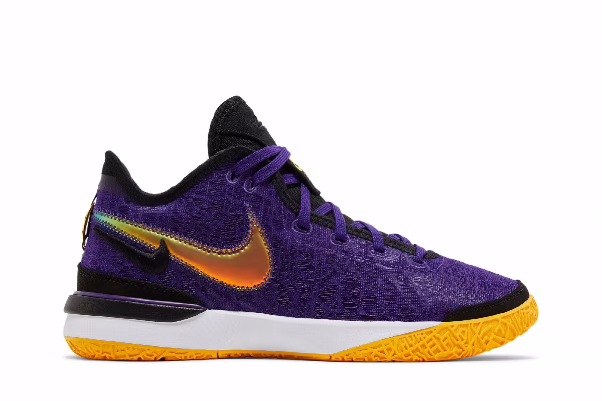 Nike Zoom LeBron NXXT Gen EP Lakers, view 2