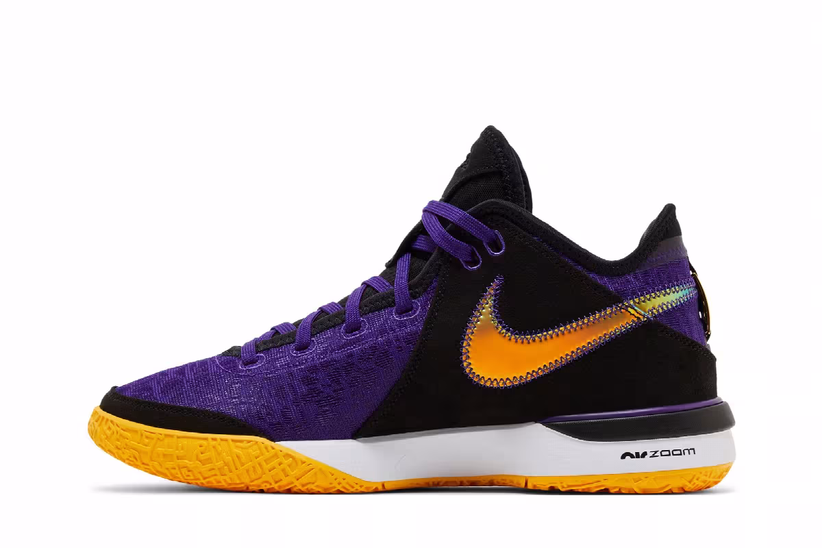 Nike Zoom LeBron NXXT Gen EP Lakers, view 4
