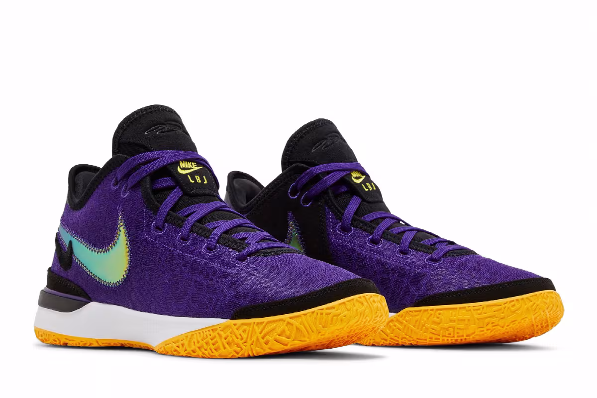 Nike Zoom LeBron NXXT Gen EP Lakers, view 9