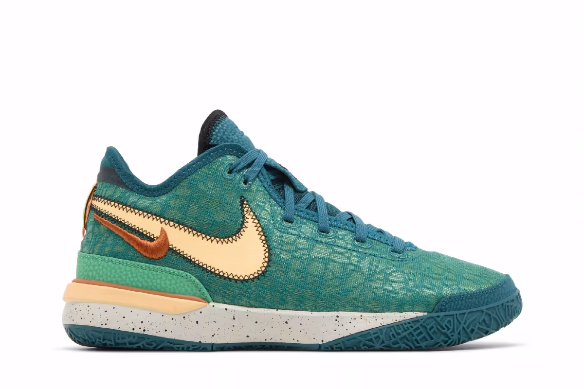 Nike Zoom LeBron NXXT Gen Geode Teal, view 2