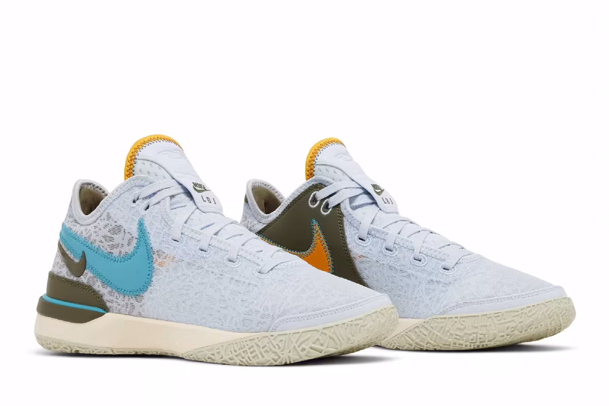 Nike Zoom LeBron NXXT Gen Blue Tint, view 9