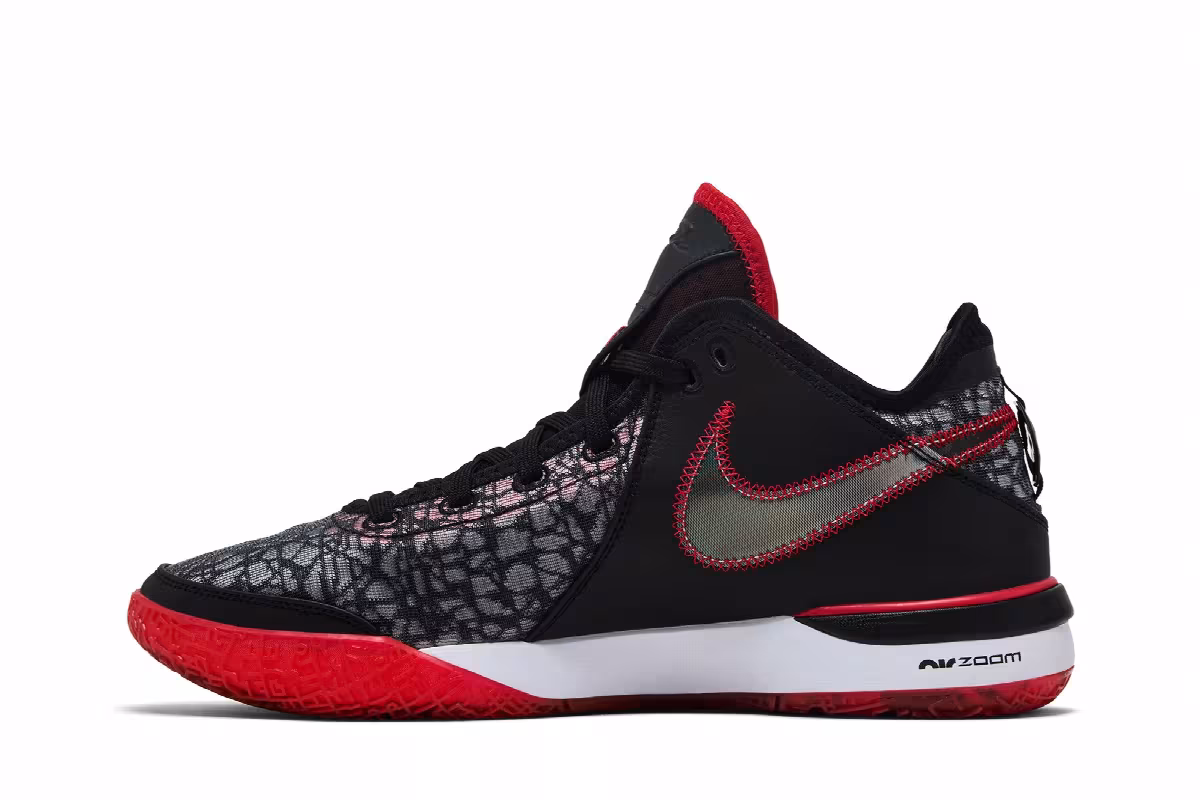 FaZe Clan x Nike Zoom LeBron NXXT Gen EP Bred, view 4