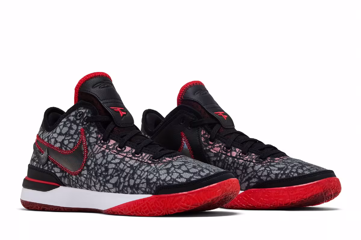FaZe Clan x Nike Zoom LeBron NXXT Gen EP Bred, view 9