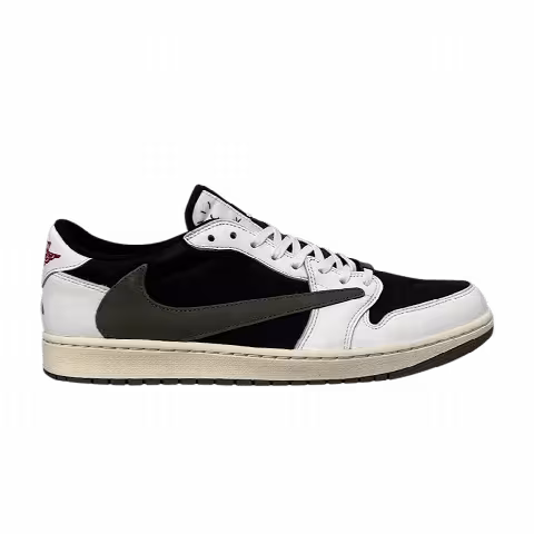 Travis Scott x Wmns Air Jordan 1 Retro Low OG SP 'Olive' Friends & Family