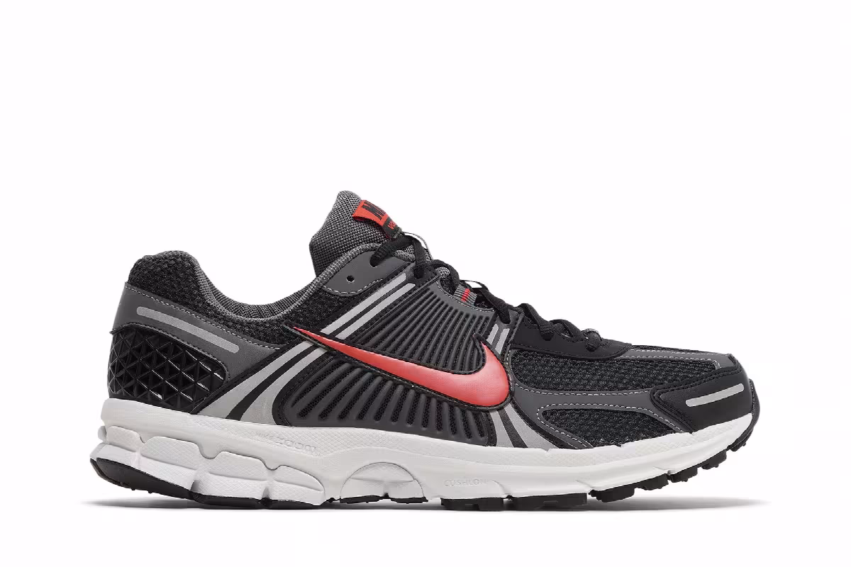 Nike Air Zoom Vomero 5 Black Picante Red, view 2