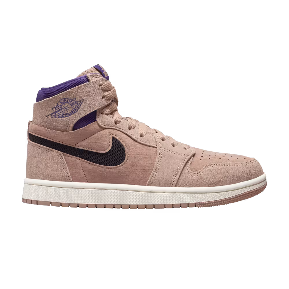 Women's Air Jordan 1 High Zoom Comfort 2 Sanddrift Cave Purple