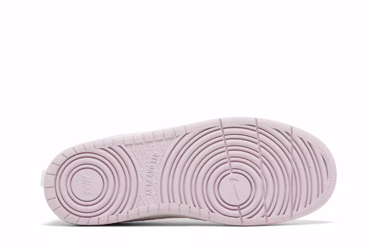 Nike Court Borough Low Recraft GS Pink Foam White, view 5
