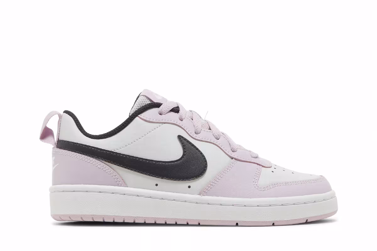 Nike Court Borough Low 2 GS Photon Dust Off Noir, view 2