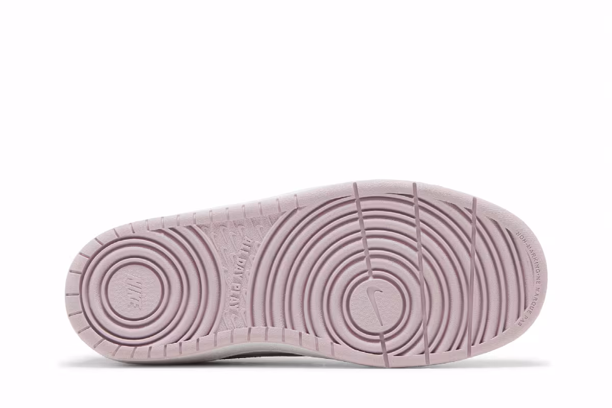 Nike Court Borough Low 2 GS Photon Dust Off Noir, view 5