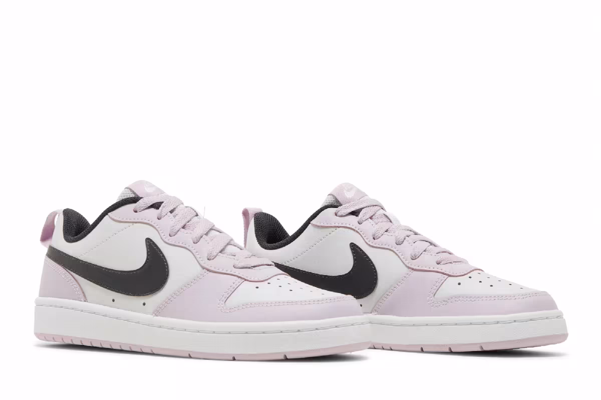 Nike Court Borough Low 2 GS Photon Dust Off Noir, view 9
