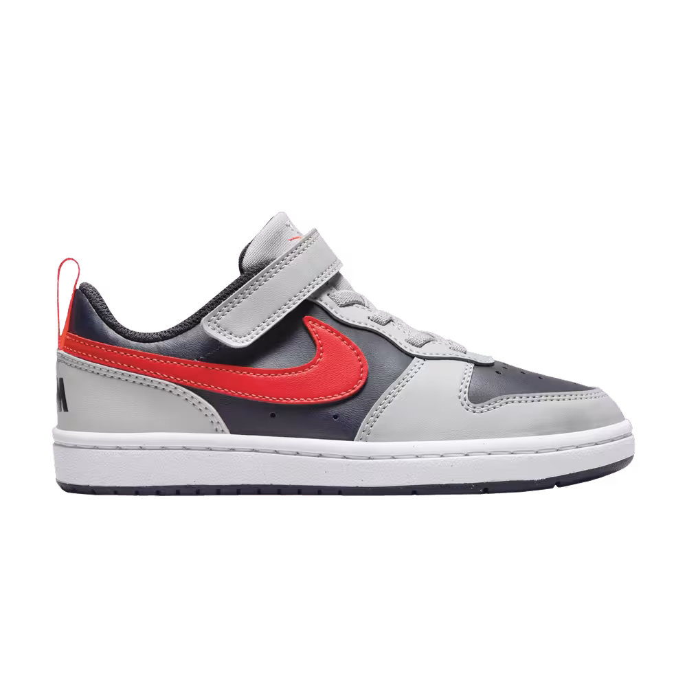 Nike Court Borough Low Recraft PS Light Smoke Bright Crimson