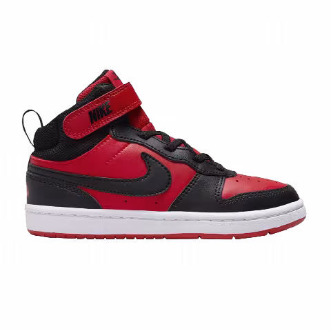 Nike Court Borough Mid PS 'Black University Red'