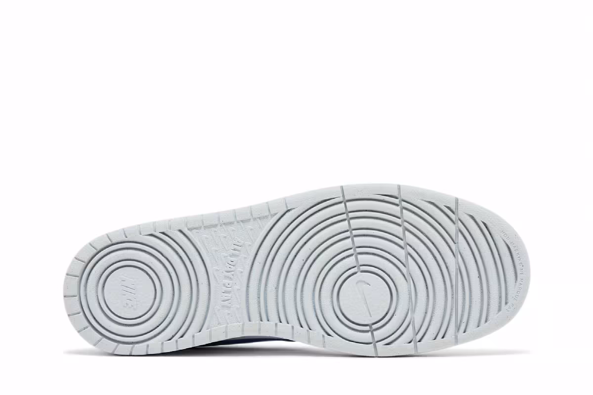 Nike Court Borough Low 2 GS White Photo Blue, view 5