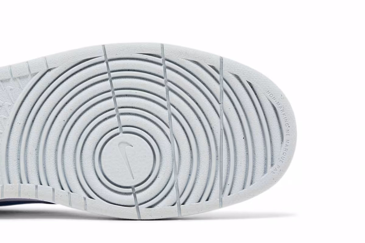 Nike Court Borough Low 2 GS White Photo Blue, view 6