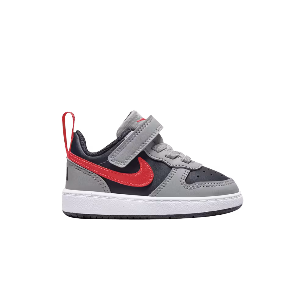 Nike Court Borough Low Recraft TD Light Smoke Grey Bright Crimson