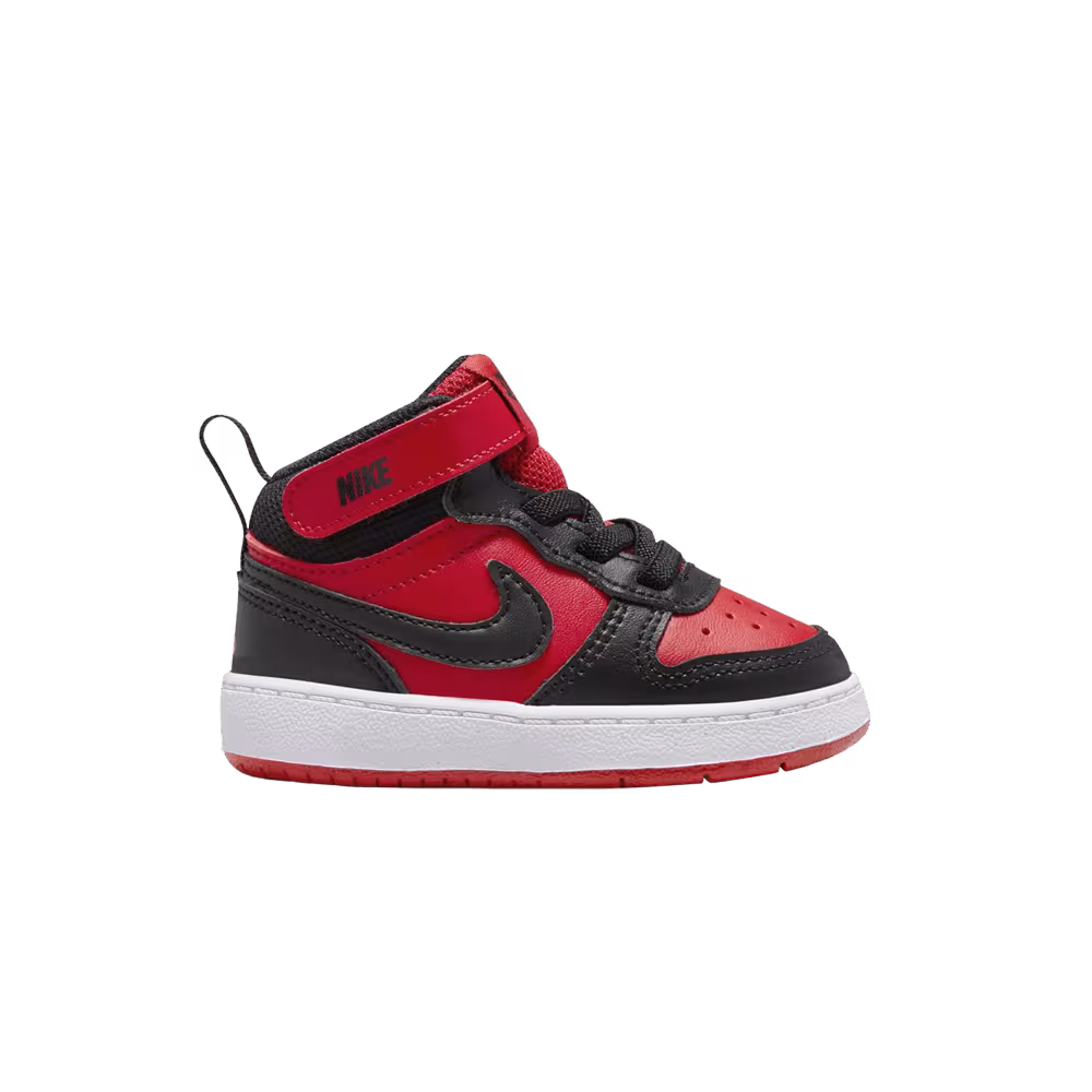 Nike Court Borough Mid 2 TD Black University Red