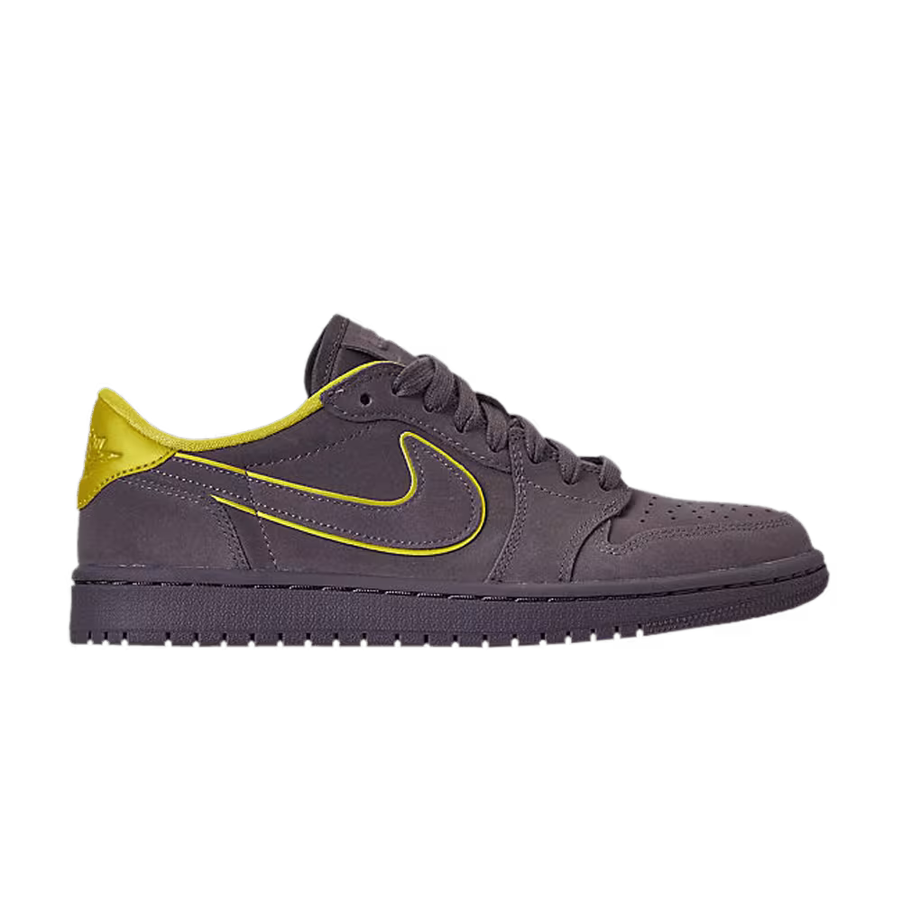 Women's Air Jordan 1 Low Grey Citron
