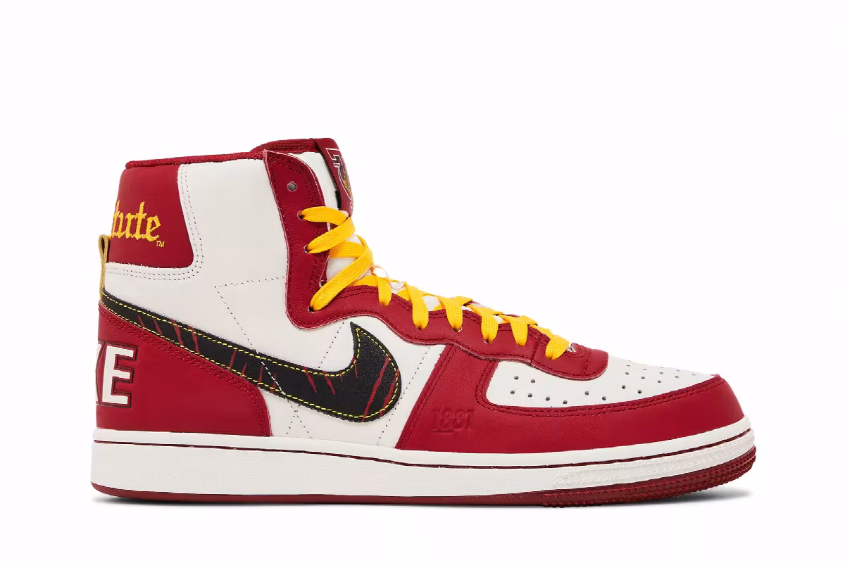 Tuskegee University x Nike Terminator High Golden Tigers, view 2